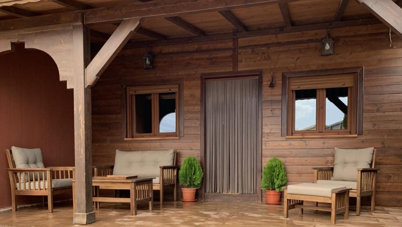 Casa Rural Alcala Cabana Del Herrero Алкала дел Хукар Екстериор снимка