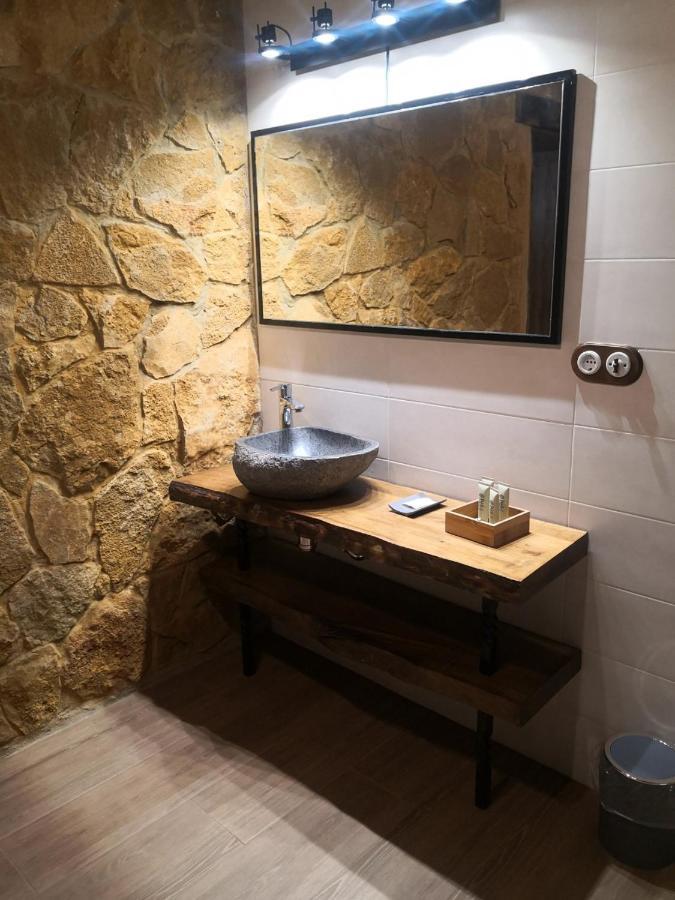 Casa Rural Alcala Cabana Del Herrero Алкала дел Хукар Екстериор снимка